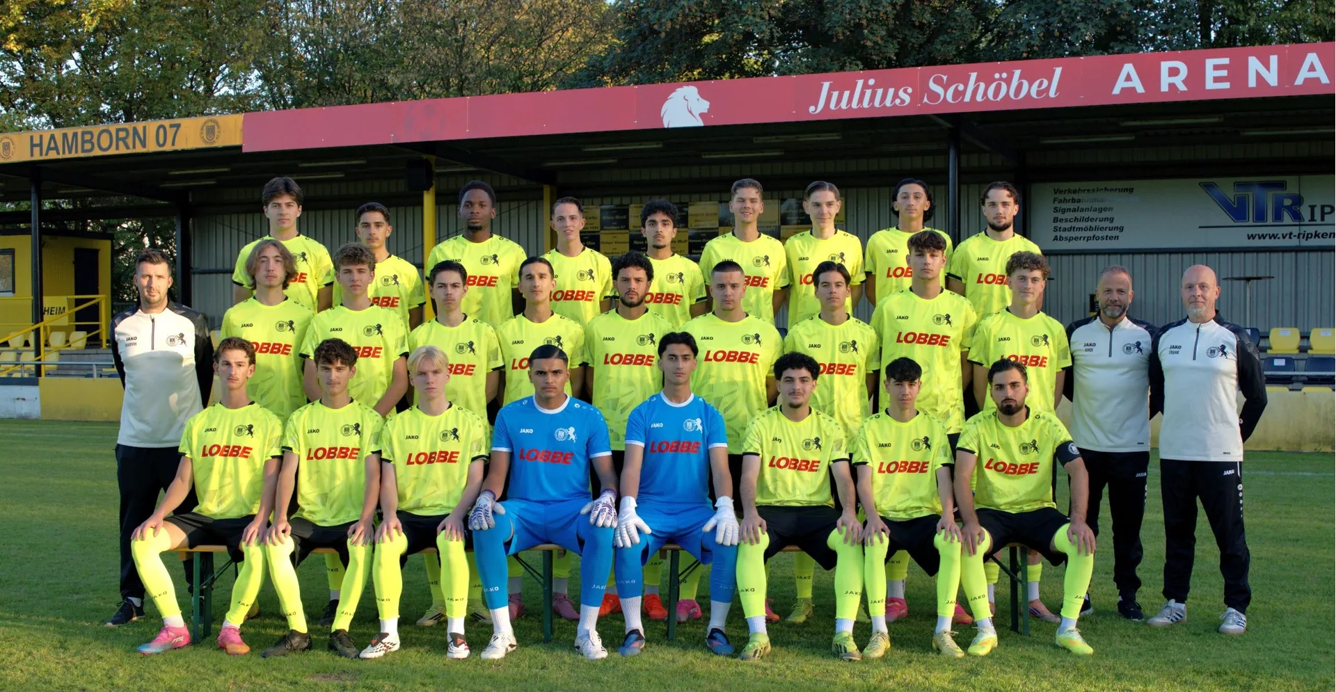 Mannschaftsbild U19 A1